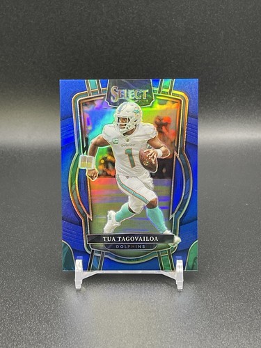 TUA TAGOVAILOA 2022 Panini Select Blue Club Level Prizm /99 Dolphins #238 SP  - Picture 1 of 2