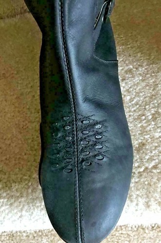 NEW IN BOX iicon Leather Riding Boots Size 9.5 Zipper Side - Picture 5 of 10