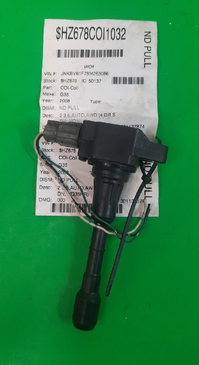 その他 JE825 OEM 2008-2012 Infiniti EX35 Nissan Ignition Coil Number