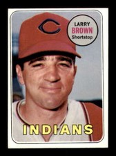 1969 Topps #503 Larry Brown VG/VGEX Indians 562578