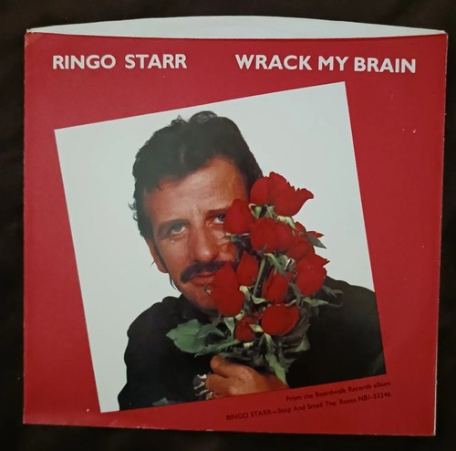 Ringo Starr "Wrack My Brain/Drumming Is My Madness" 1981 SOLO PS - Imagen 1 de 4