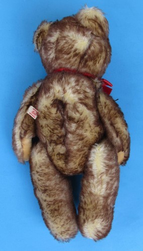 Hermann Original 15 Zoll brauner Mohair Teddybär - Bild 4 von 5