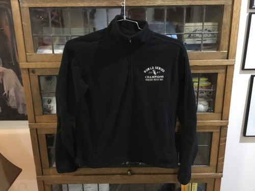 Chicago White Sox 2005 WS Champs Women’s 1/4 Zip GIII Fleece Sweatshirt SZ S - Picture 7 of 10