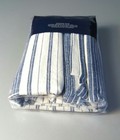 $115 RALPH LAUREN COLLECTION ISLA BELIZE STRIPE ONE STANDARD SHAM (CREAM-BLUE)