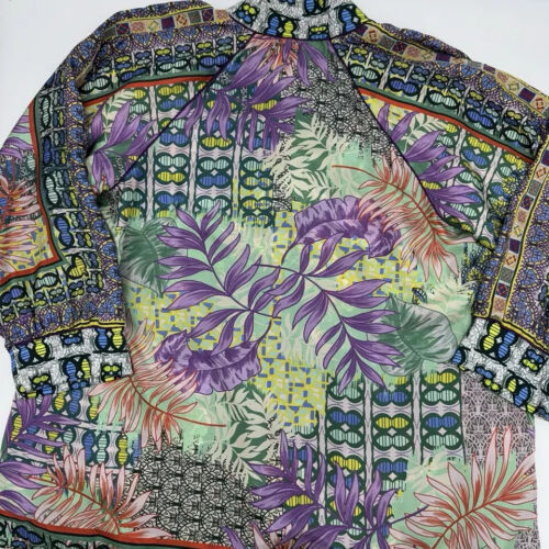 Johnny Was Kimono Jacket Reversible Bordona Heather Silk Multi S;NWT - Picture 22 of 22