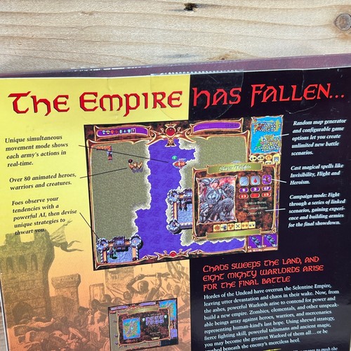 Warlords III Reign of Heroes Vintage Big Box PC Spiel komplett mit Bedienungsanleitung neuwertig - Bild 5 von 10