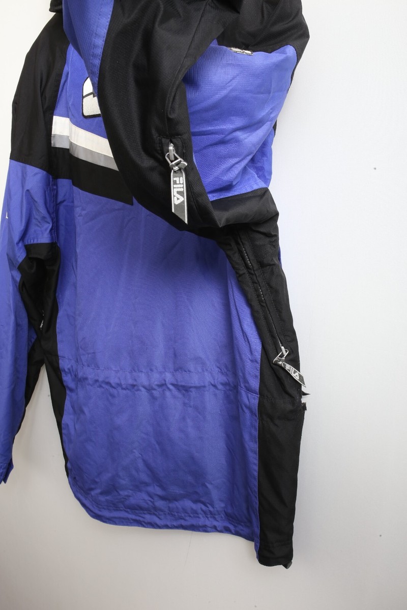 VTG M Men's FILA Blue Snowboard School Ski Jacket With