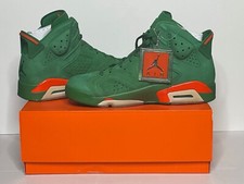Air Jordan 6 Retro Green Suede Gatorade Size 10 *BRAND NEW NEVER WORN*