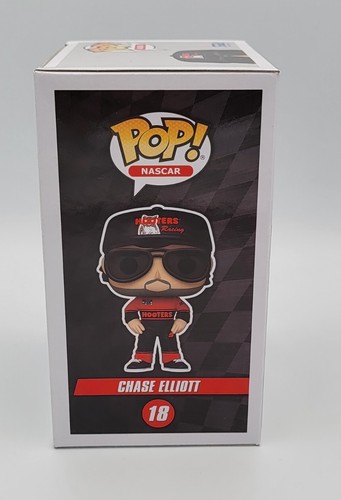 CHASE ELLIOTT SIGNIERT FUNKO POP JSA NASCAR TEAM HENDRICKS HOOTERS - Bild 5 von 7