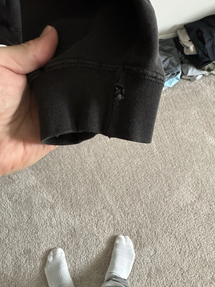 Vintage Skateboarding Emerica Hoodie L. Black - Image 2 of 4