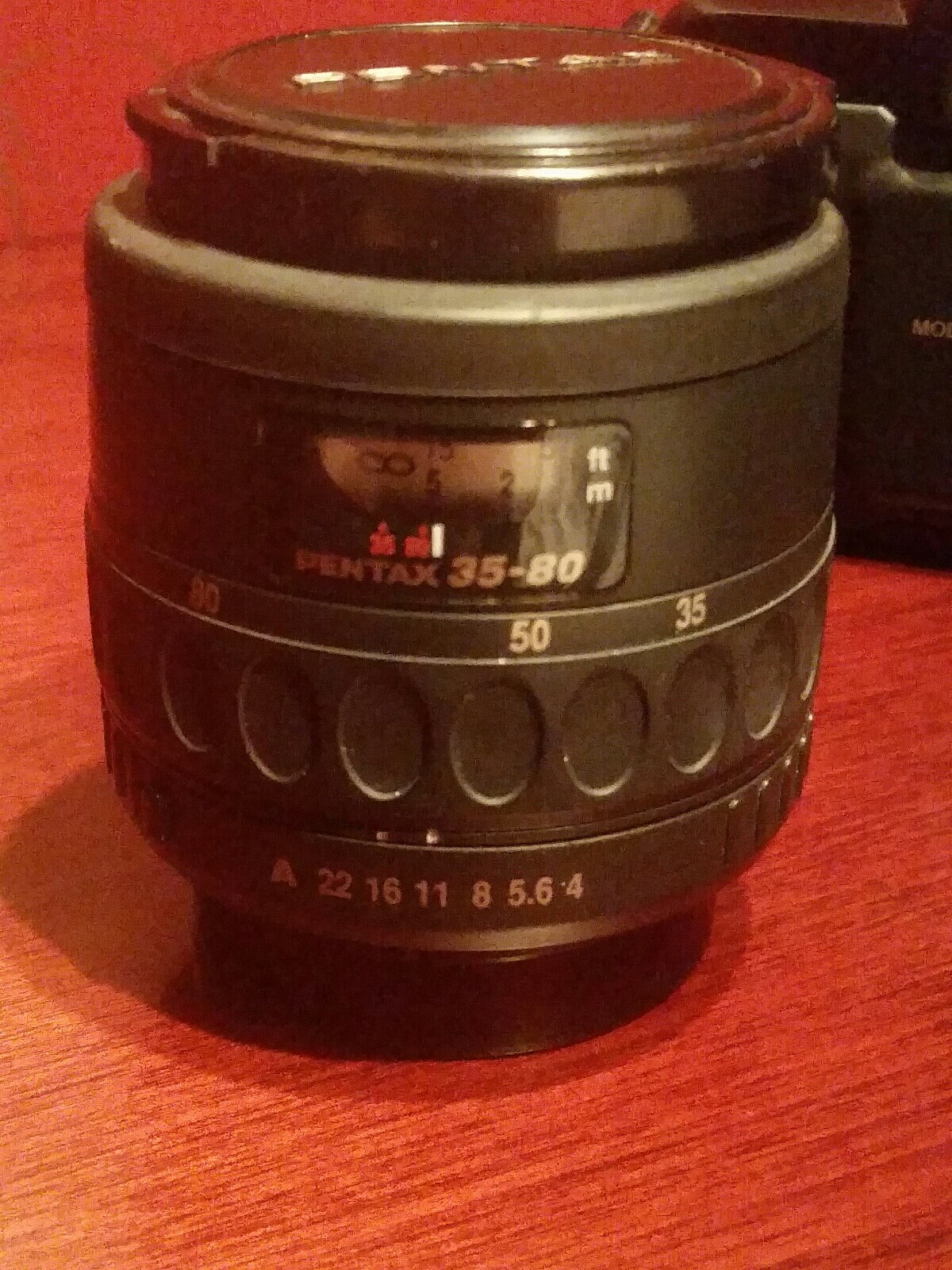 Pentax PZ70 35mm film camera w/ 3580mm & 80200mm lens & Strap Nice