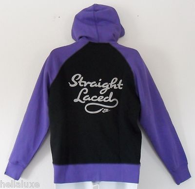 Nike Straight Laced Colorblock Hoody Sweat Shirt 100 Cotton