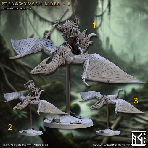 Minis Lizardmen of Falgor's Swamp de Artisan Guild impresas en 3D DnD Pathfinder - Imagen 40 de 50