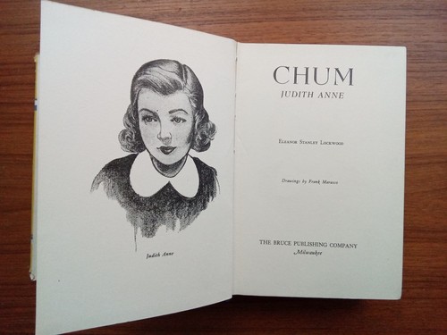 Rare 1939 1st ~ Chum Judith Anne by Eleanor Stanley Lockwood HC w/Scarce DJ - Imagen 4 de 6
