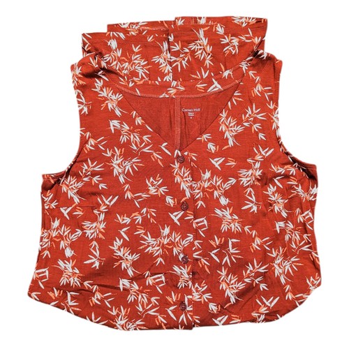 Garnet Hill Kleid Damen S rost erdig Tencel Lyocell Stretch weich bequem Knöpfe - Bild 11 von 11