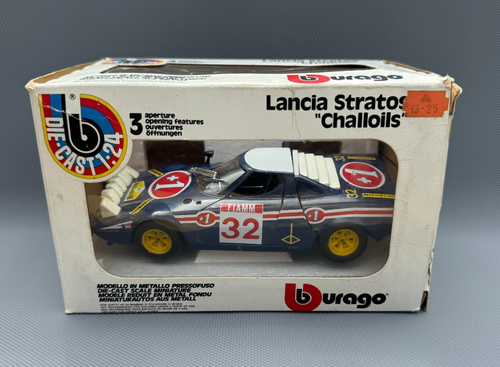 Burago Lancia Stratos 'Challois' 1/24 Scale Diecast Model - 第 1/5 張圖片