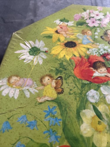 1975 Springbok Puzzle Flutterby Fancy Vintage Hallmark Jigsaw Octagonal COMPLETE - Picture 2 of 5