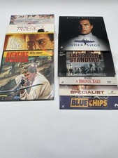 Laserdisc Movies Various Titles Lot Of 9
