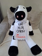 Chick-fil-a Large 36 Inch Plush Cow Eat Mor Chikin - Rare - VGC - Huge