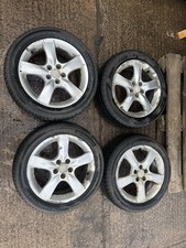 16” Subaru Impreza Non Turbo Sport R Alloy Wheels With Tyres