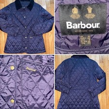 BARBOUR 220 Womens Navy Annandale Quilted Jacket US 6