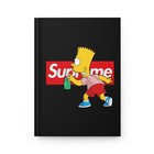 Street Graffiti Bart Simpson Journal | Hardcover Notebook