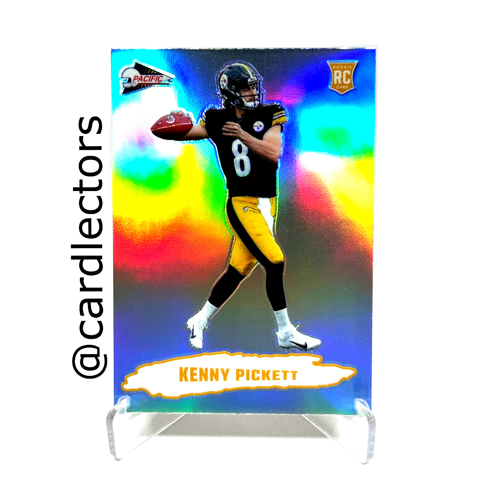2022 Panini Zenith KENNY PICKETT 1992 Pacific #PAC-17 RC Silver PRIZM STEELERS