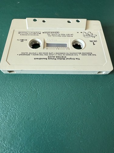 Staying Alive The Original Motion Picture Soundtrack Cassette - Picture 8 of 13