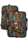 G.I.L.I. 2-pack Convertible Compression Packing Cubes Ditsy Floral