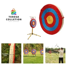 Easy-Viewing Standard Ring Archery Target - Ideal for Backyard Shooting Practice
