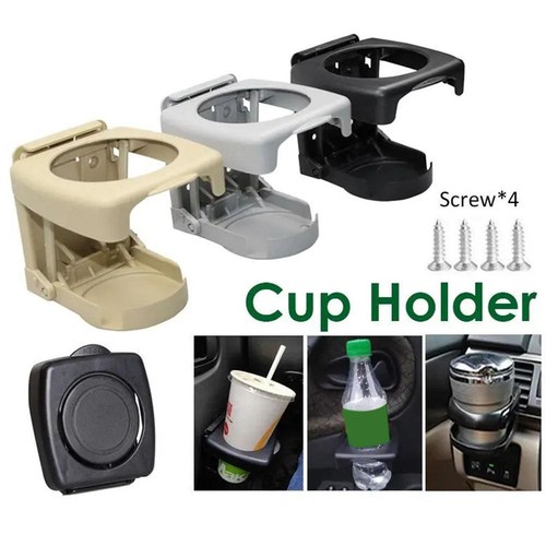 Foldable Plastic Car Cup Holder Water Cup Drink Bottle K5 F3 Universal Can G4L8