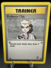 Professor Oak 116/130 Base Set 2 Regular