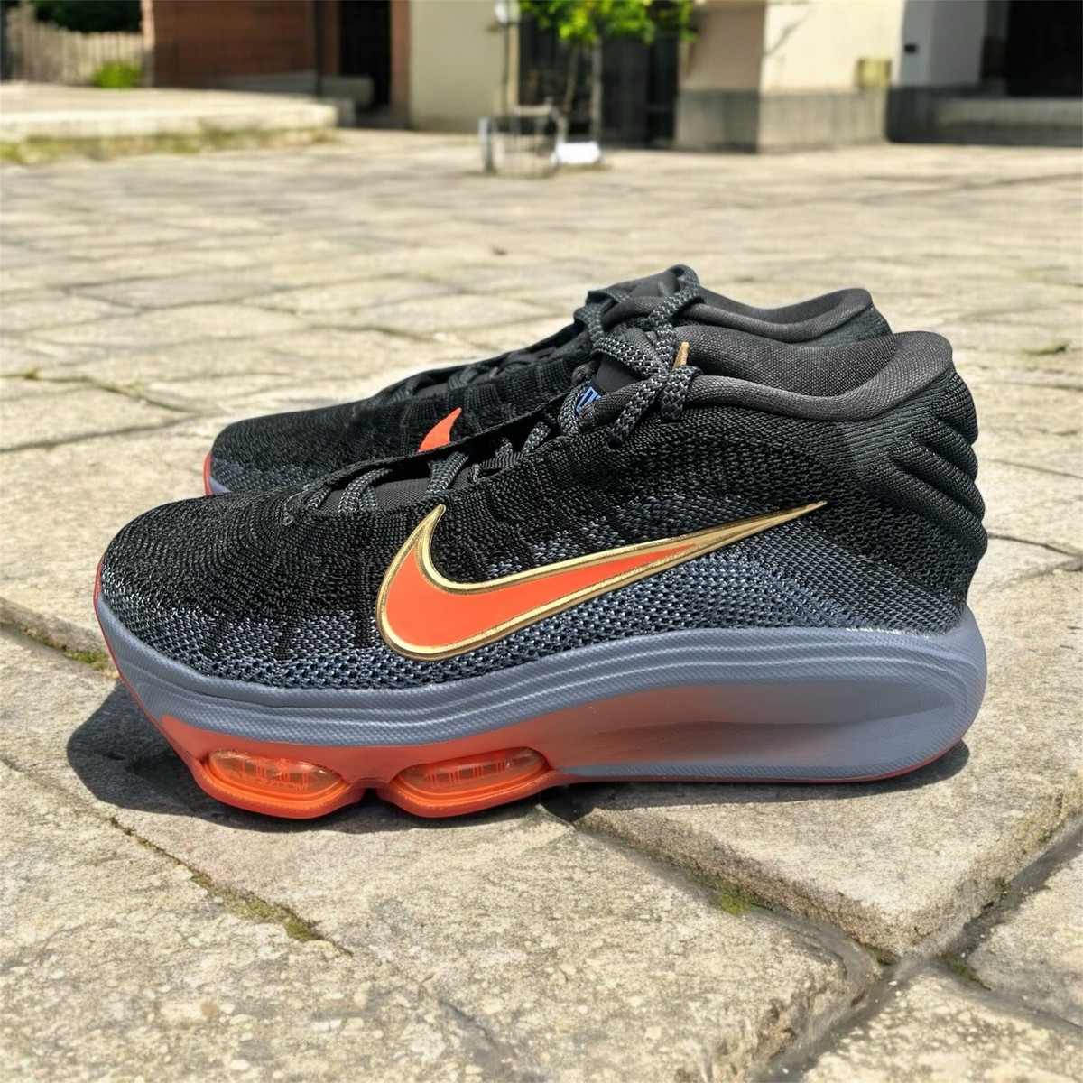 Nike G.T. Hustle 3 Black Orange Basketball FZ2851-001 Women