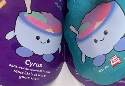 Kellytoy Bum Bumz Breakfast Bumz Cyrus the Cereal Bowl 7.5" NWT & Sticker - Picture 3 of 4