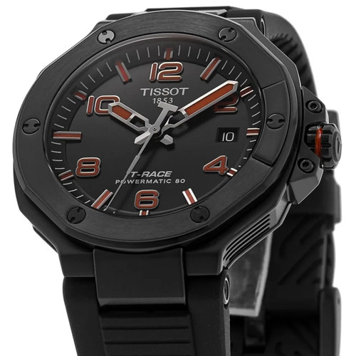 New Tissot T-Race Powermatic 80 Automatic Black Men's Watch T141.807.37.057.00 - Picture 2 of 4