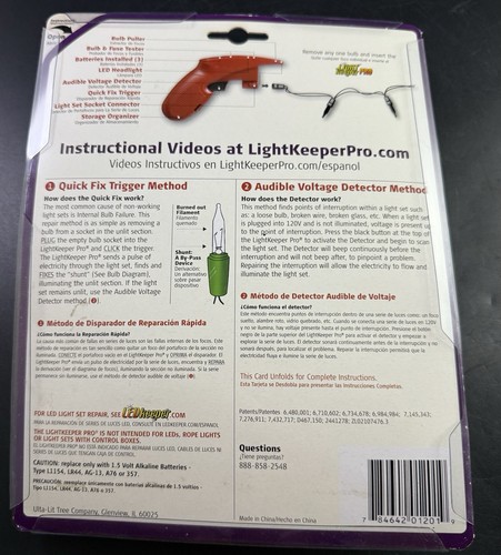 Light Keeper Pro Weihnachtsbeleuchtung Fixer Werkzeugsets Vb3 - Bild 3 von 3
