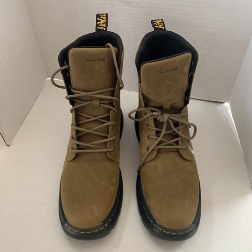 Dr. Martens Men's Size 13 CREWSON Nubuck Leather Suede Boots NJ004 New - Picture 4 of 15
