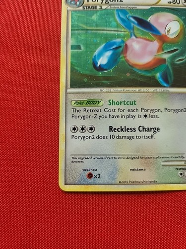 Porygon2 HGSS23 Rare 2010 Black Star Promo Holo New Pokemon Card - Picture 7 of 24
