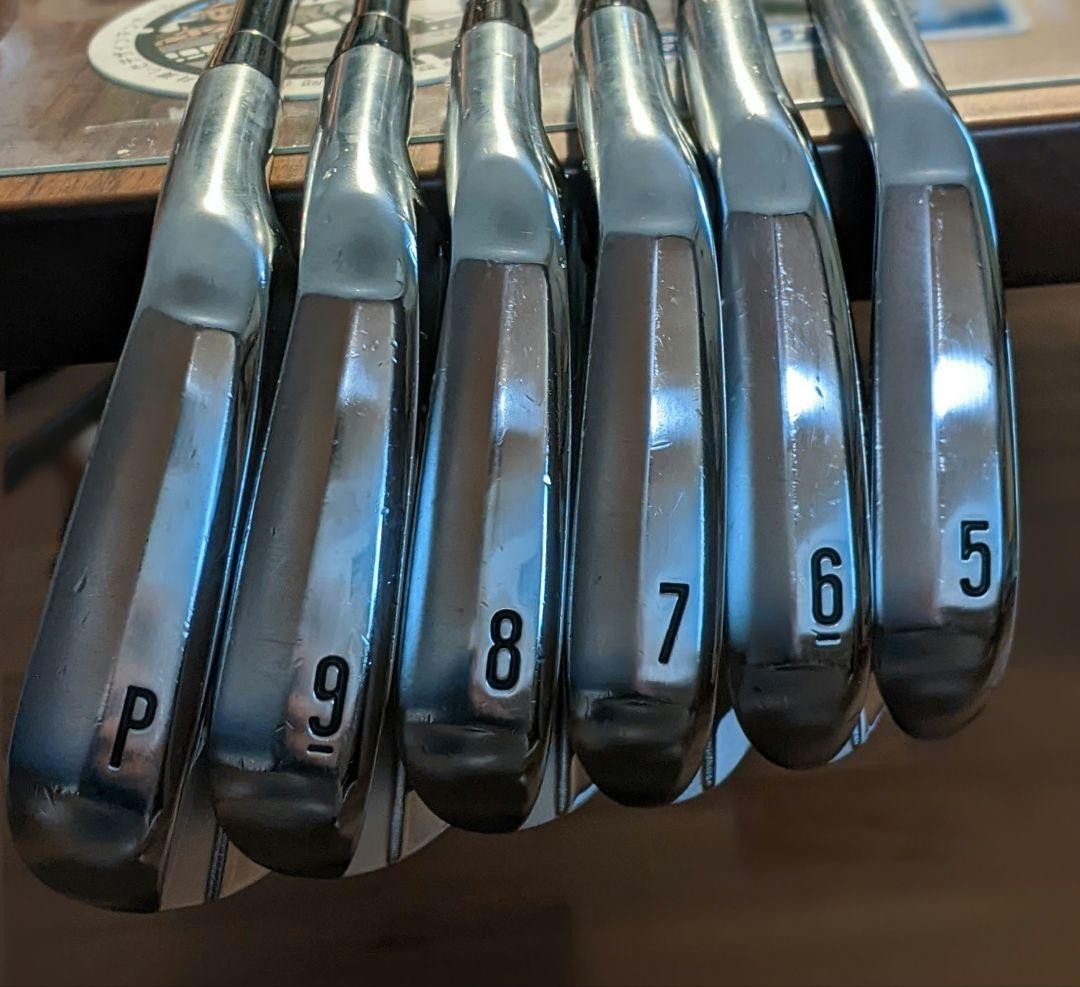 Srixon z-forged 2 アイアン 5-P raune 105 S Srixon Z-Forged 2 Iron 5-P Shafts RAUNE 105 S Steel Set Used
