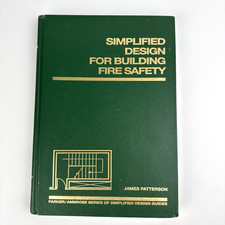 Simplified Design for Building Fire Safety by James Patterson HARDCOVER HC