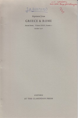 Symbolism in Vergil: Skeleton Key or Will-o'-the-Wisp? [From: Greece and Rome, S