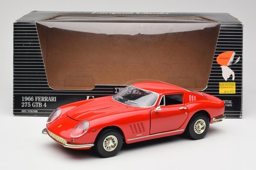 7483 Ferrari 275 GTB/4 Rosso Corsa ERTL 1/18 - Picture 8 of 8