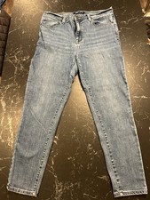 DKNY Women's Jeans Size 32 Regular Essex Skinny Blue IG Rise