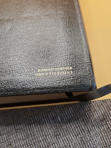 Zondervan Study Bible nouvelle version internationale NIV étude cuir collé 🔥onglet - Photo 5/13