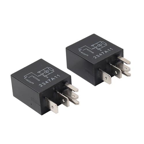 2Pcs 12V DC 5 Pins Automotive Relay For Ford Selected Vehicles 8T2T-14B192-BA - Picture 4 of 11
