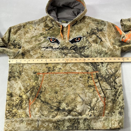 Cabelas Predator Quest Sudadera Para Hombres XL Camuflaje ZONZ Western Caza Sudadera con Capucha - Imagen 5 de 11