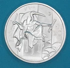 Thoth Egyptian Gods Series - 2 Oz .999 Silver Gorgeous Ultra High Relief Round