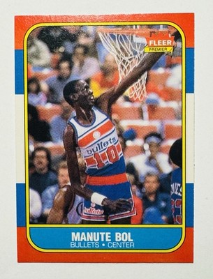 1986-87 Fleer - Manute Bol #12 (RC)      