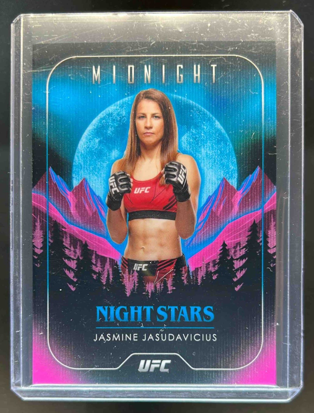 2024 Topps Midnight UFC Jasmine Jasudavicius Night Stars #NS-25