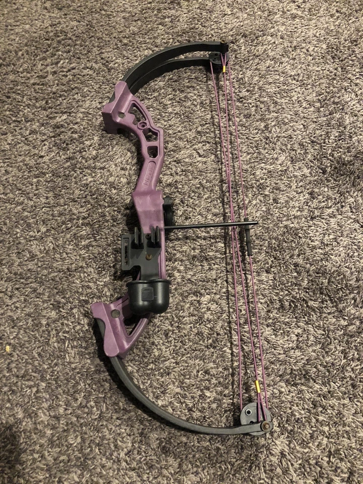 Arco compuesto púrpura Bear Brave para niños 26"" Foto 4 de 4